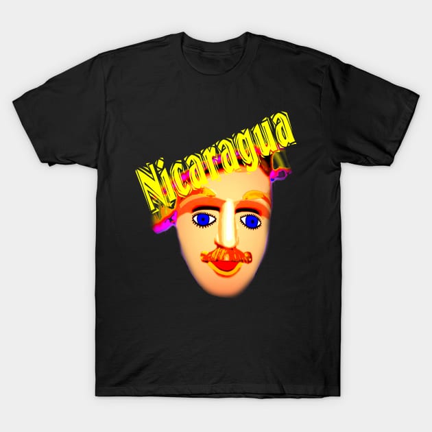 Nica Nicaragua Central America Macho Raton Hipica Pinolero BLK 2020-001 T-Shirt by hispanicworld